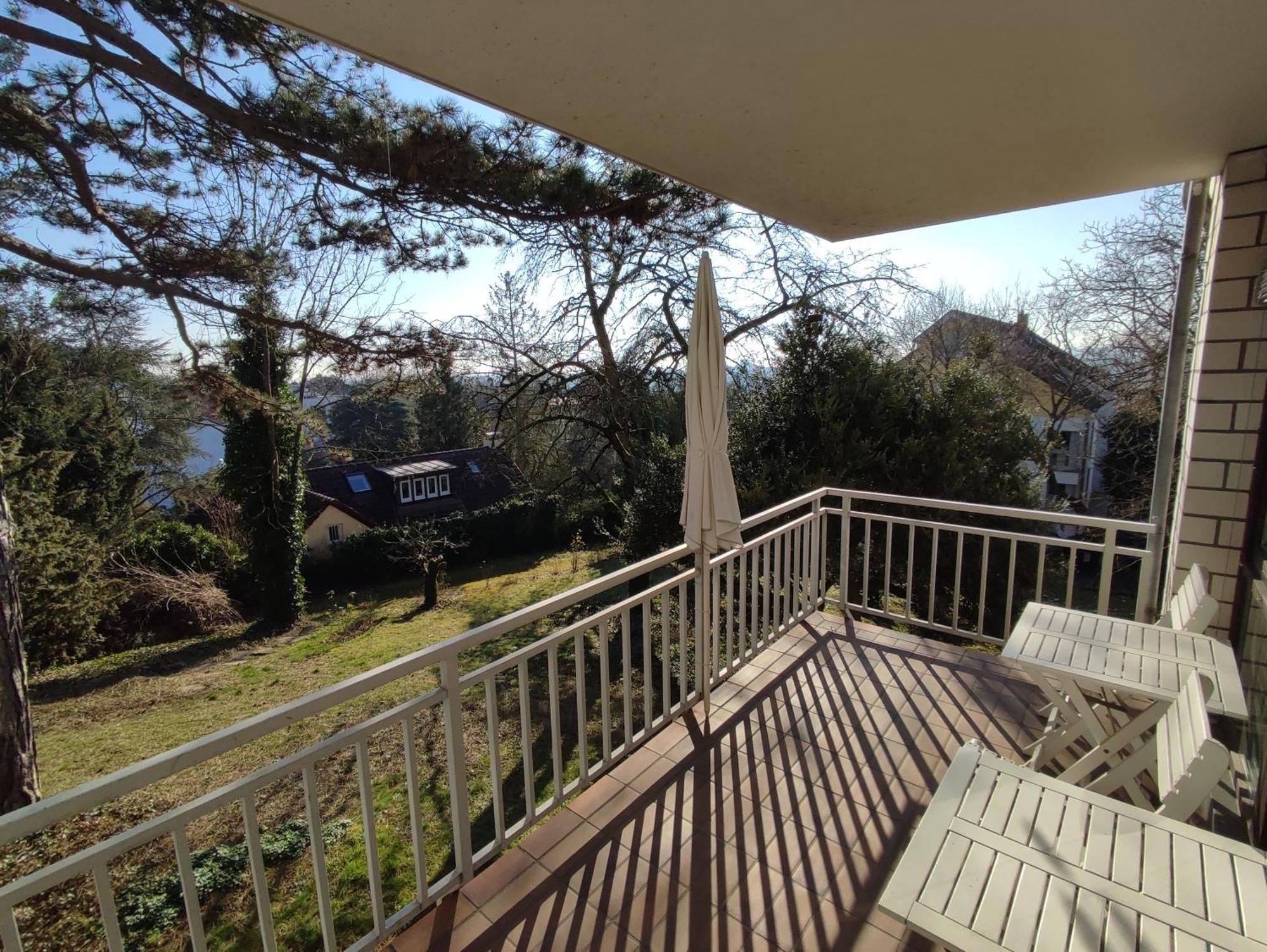 Workation Nature View Mit Balkon, Indoor Pool, Kueche Tiefgarage Auf Anfrage Wiesbaden Luaran gambar