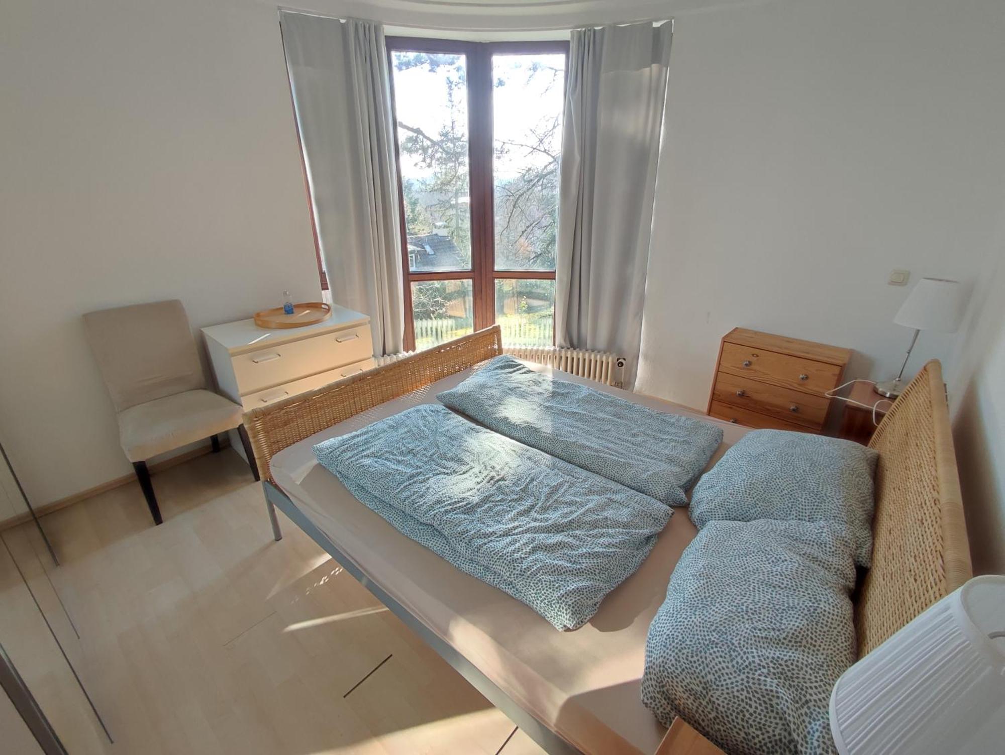 Workation Nature View Mit Balkon, Indoor Pool, Kueche Tiefgarage Auf Anfrage Wiesbaden Luaran gambar