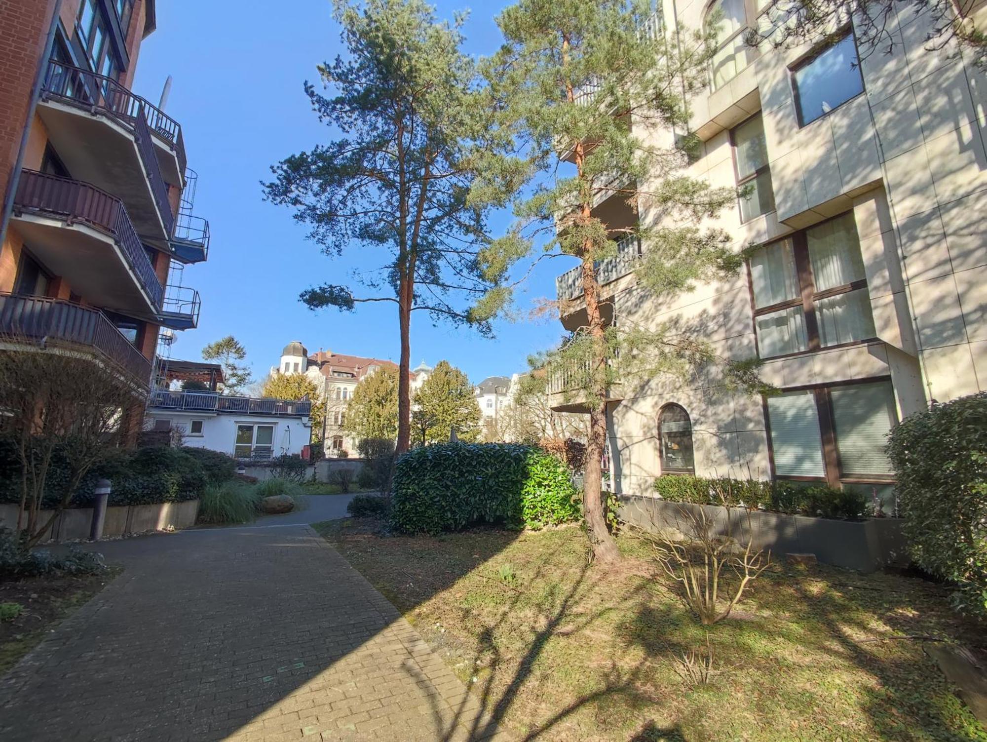 Workation Nature View Mit Balkon, Indoor Pool, Kueche Tiefgarage Auf Anfrage Wiesbaden Luaran gambar